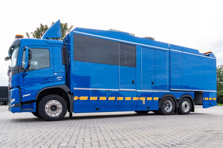 Justizfahrzeug auf MAN-Basis als Sonderbau-Referenz für RKB-BOS Fahrzeuge